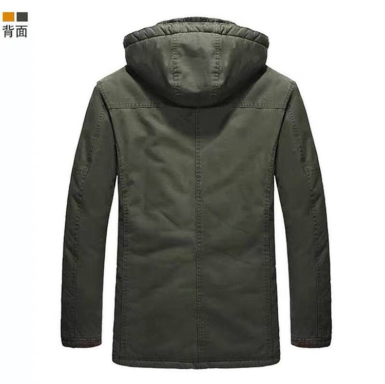 کاپشن اور کت جیب پشت