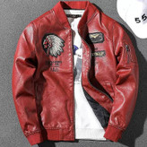 چرم اسپورت سرخ پوستی قرمز