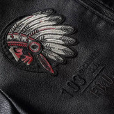 چرم اسپورت سرخ پوستی مشکی