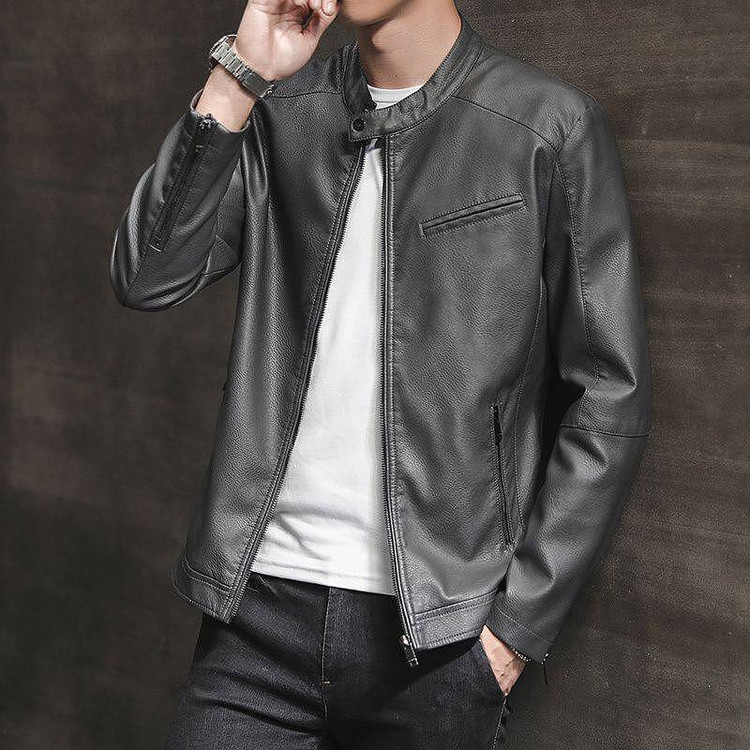 کاپشن چرم مردانه