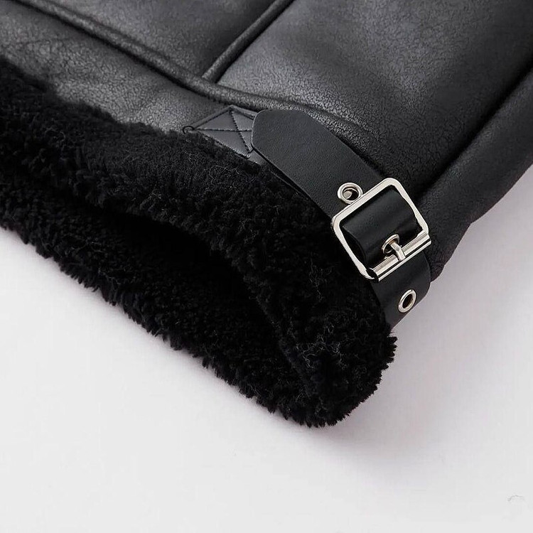 کاپشن چرم بوفالو