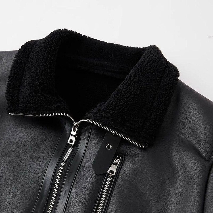 کاپشن چرم بوفالو