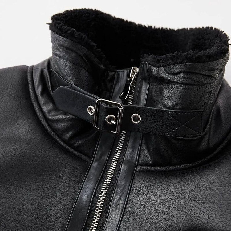 کاپشن چرم بوفالو