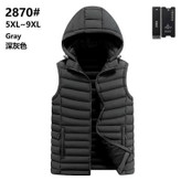 پافر اسپورت سایز بزرگ خاکستری تیره