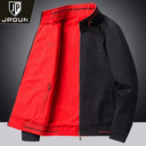 کاپشن دورو بهاره پاییزه  قرمز سرمه ای