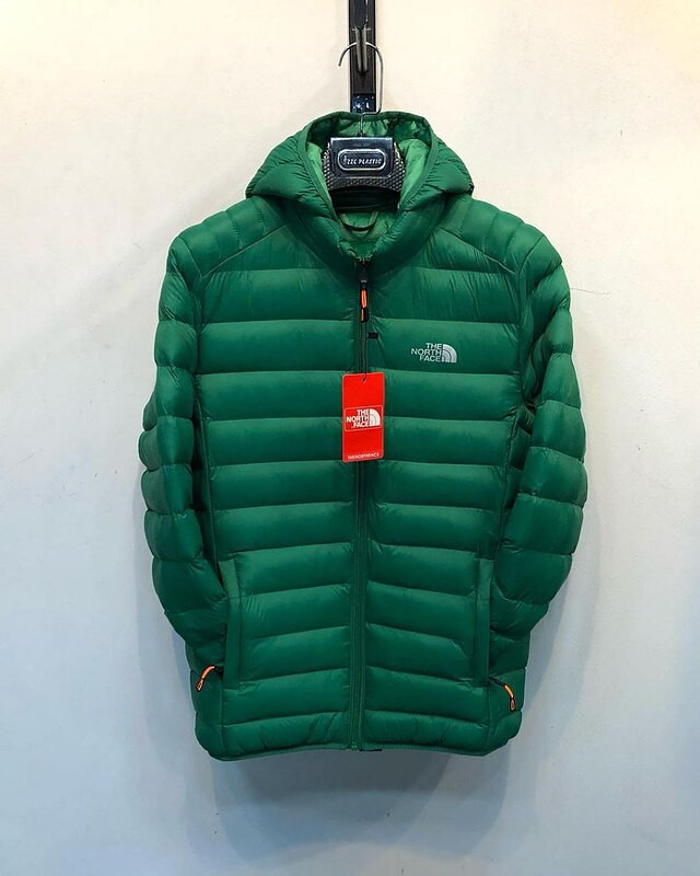 کاپشن اسپورت North face سبز