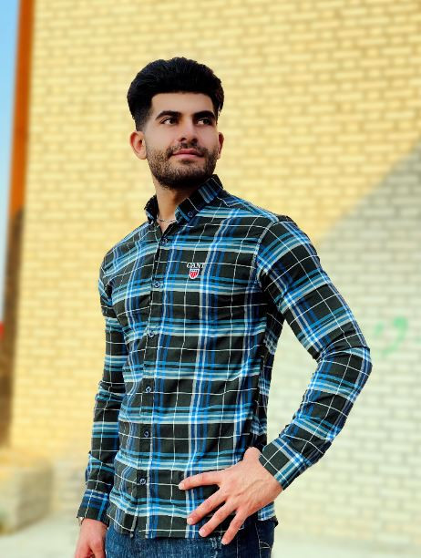 پیراهن مردانه چهارخانه GANT