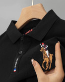 تیشرت وارداتی یقه دار مشکی