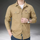 پیراهن کتان شرکت جیپ مارک OUTDOOR