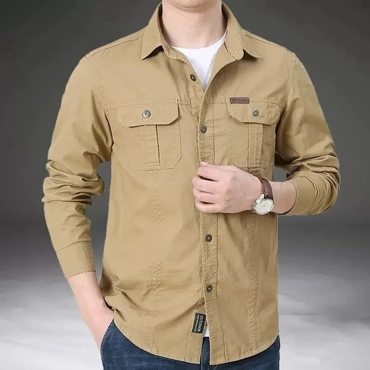 پیراهن کتان شرکت جیپ مارک OUTDOOR