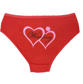 شورت زنانه مدل نخی قرمز