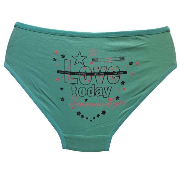 شورت زنانه مدل نخی سبز