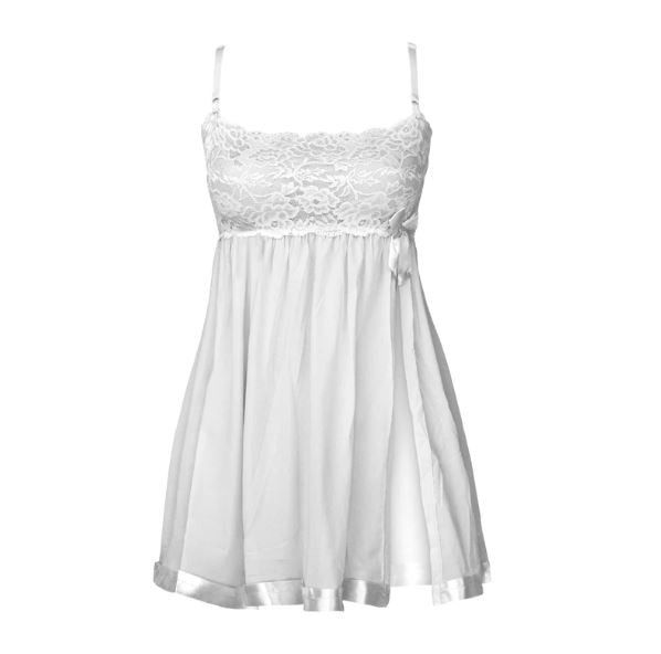 لباس خواب زنانه مدل PRINCESS رنگ سفید
