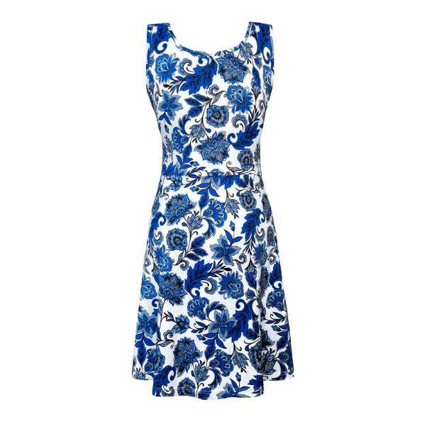 پیراهن زنانه مدل برگ و گل