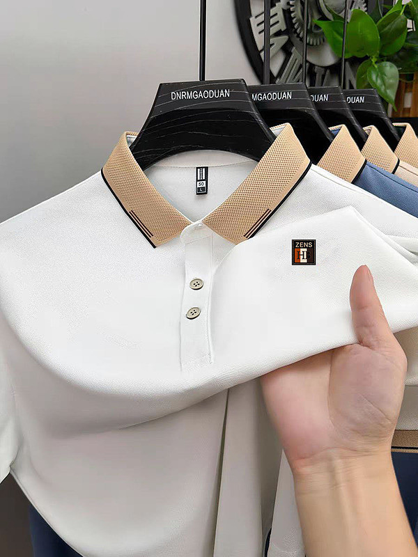 تیشرت یقه دار مردانه کد 22