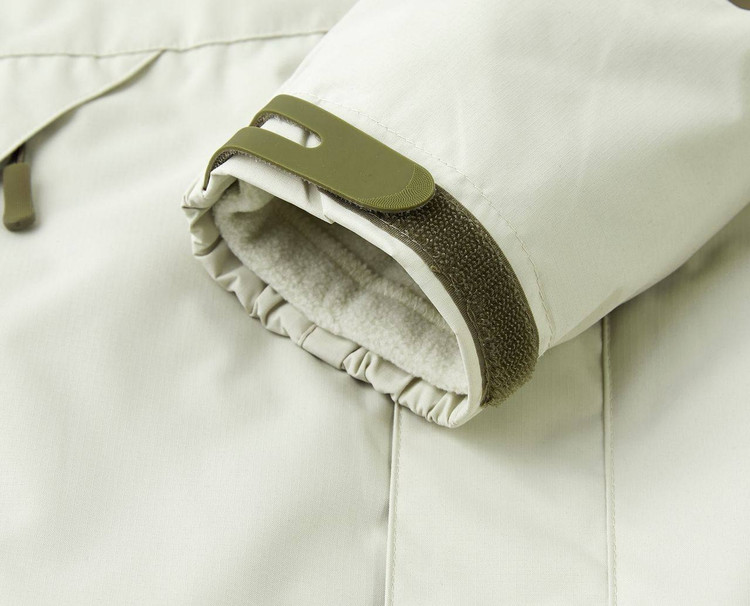 کاپشن دو پوش پلار دار دو قلو (گورتکس) مارک North face کد 1201N