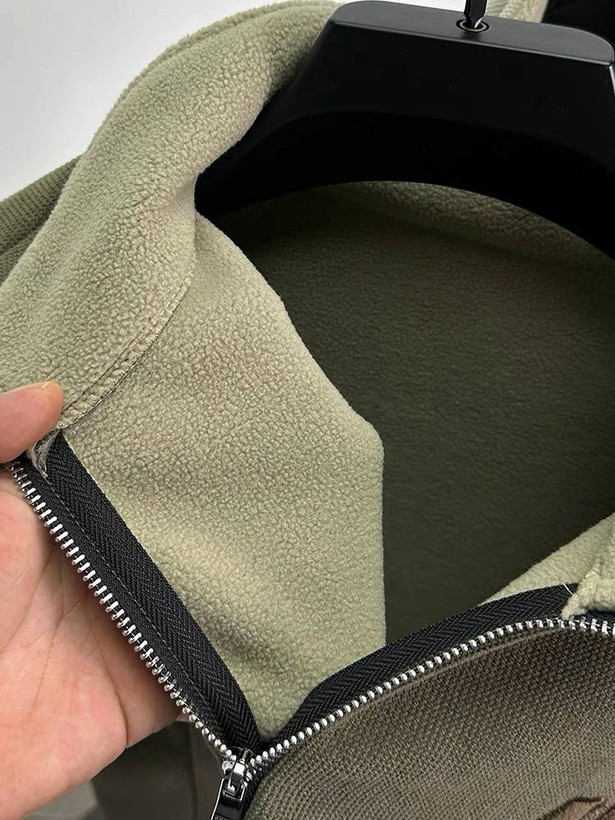 دورس یقه 3 سانت نیم زیپ