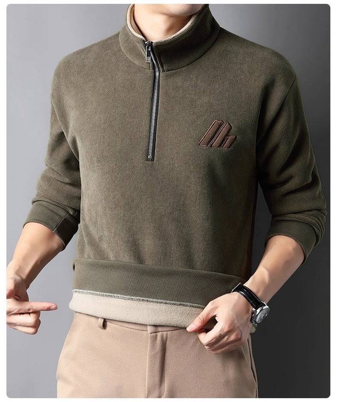 دورس یقه 3 سانت نیم زیپ