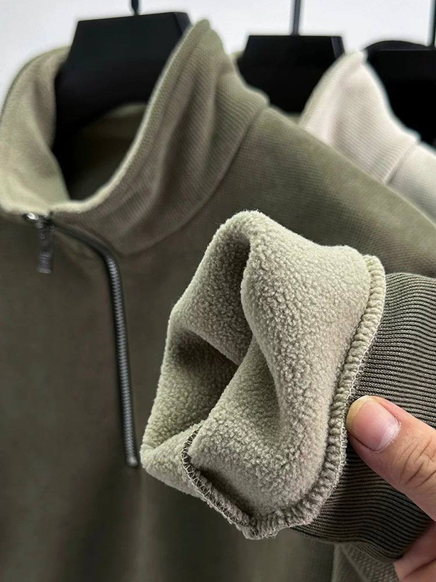 دورس یقه 3 سانت نیم زیپ