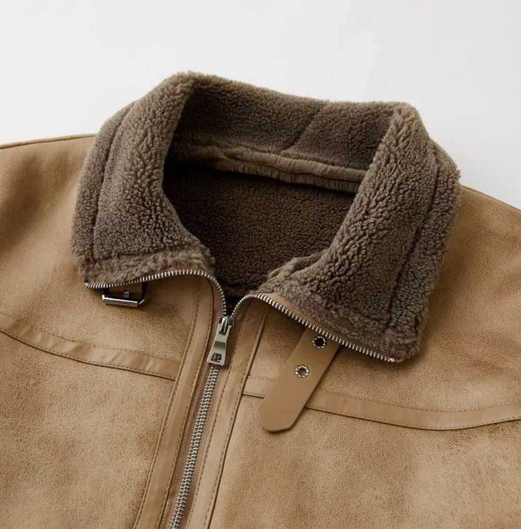 کاپشن چرم بوفالو 3260