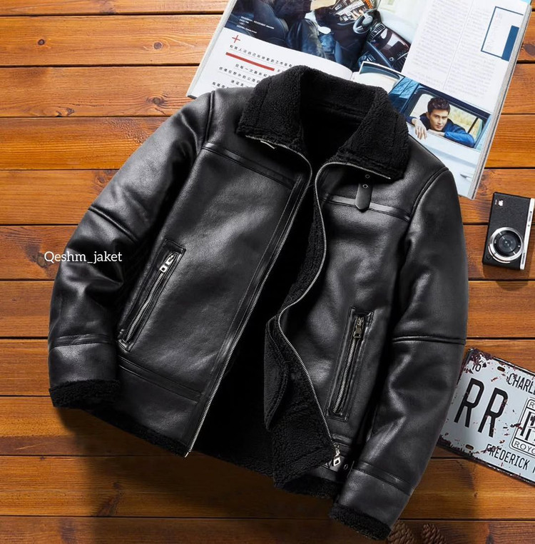 کاپشن چرم بوفالو 3260