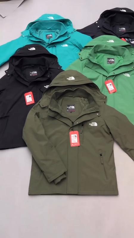 کاپشن دوپوش North Face کد 6