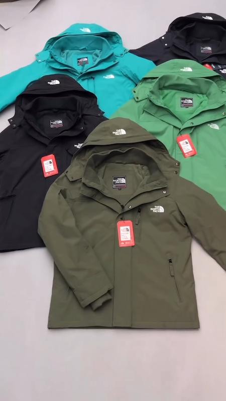 کاپشن دوپوش North Face کد 6