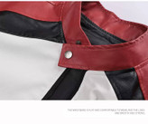 کاپشن چرم موتور سواری فراری