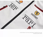 کاپشن چرم موتور سواری فراری