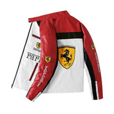 کاپشن چرم موتور سواری فراری