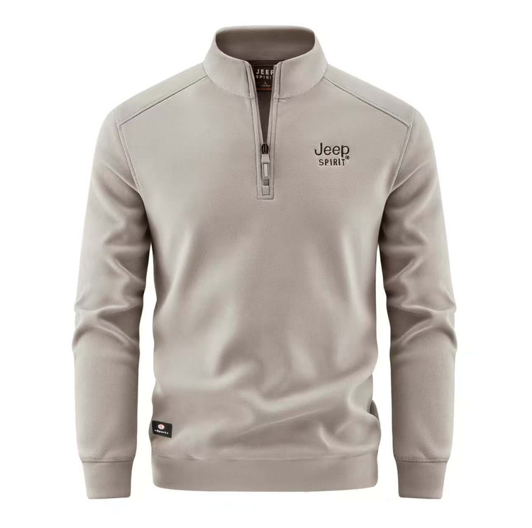 پلار نیم زیپ داخل حوله ای کد 2515