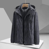 کاپشن دوپوش طرح گلبرگی کد 77007